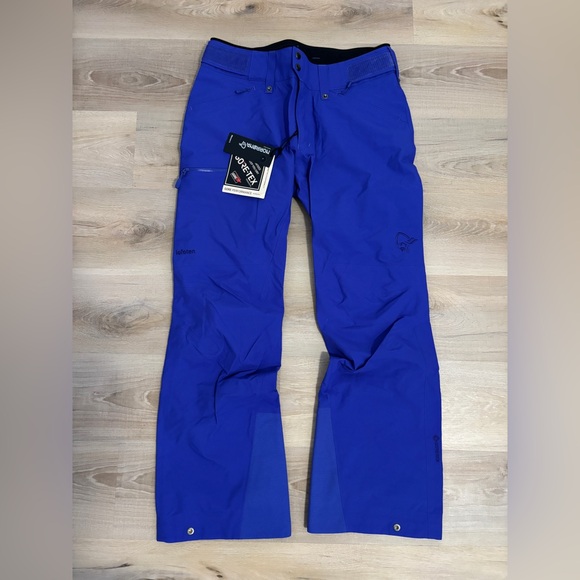 NORRONA Lofoten Gore-Tex Insulated Pants Women's Size LRoyal Blue $579